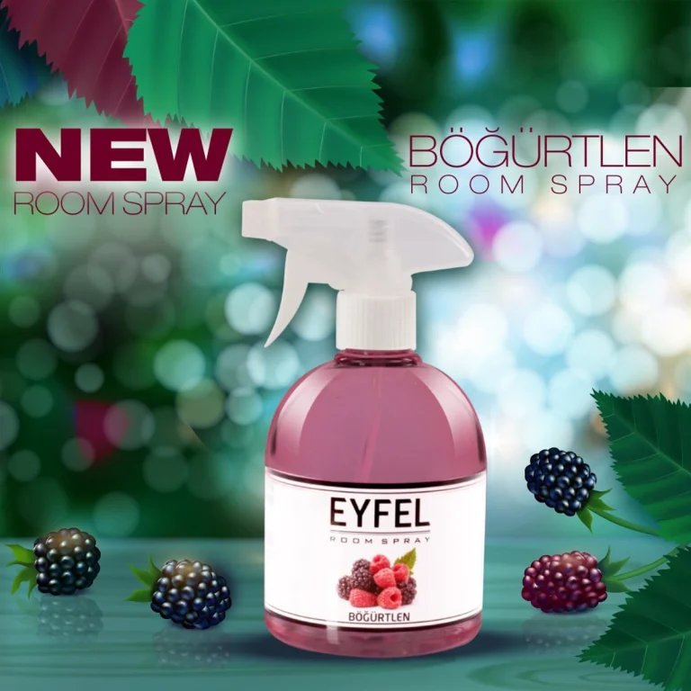 اسپری خوشبو کننده هوا ایفل Eyfel مدل تمشک سیاه Bogurtlen