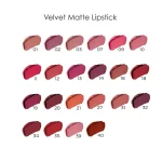 رژ لب جامد گلدن رز مدل Velvet Matte