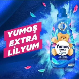 نرم کننده لباس یوموش Yumoş Extra مدل Lilyum (سوسن) آبی